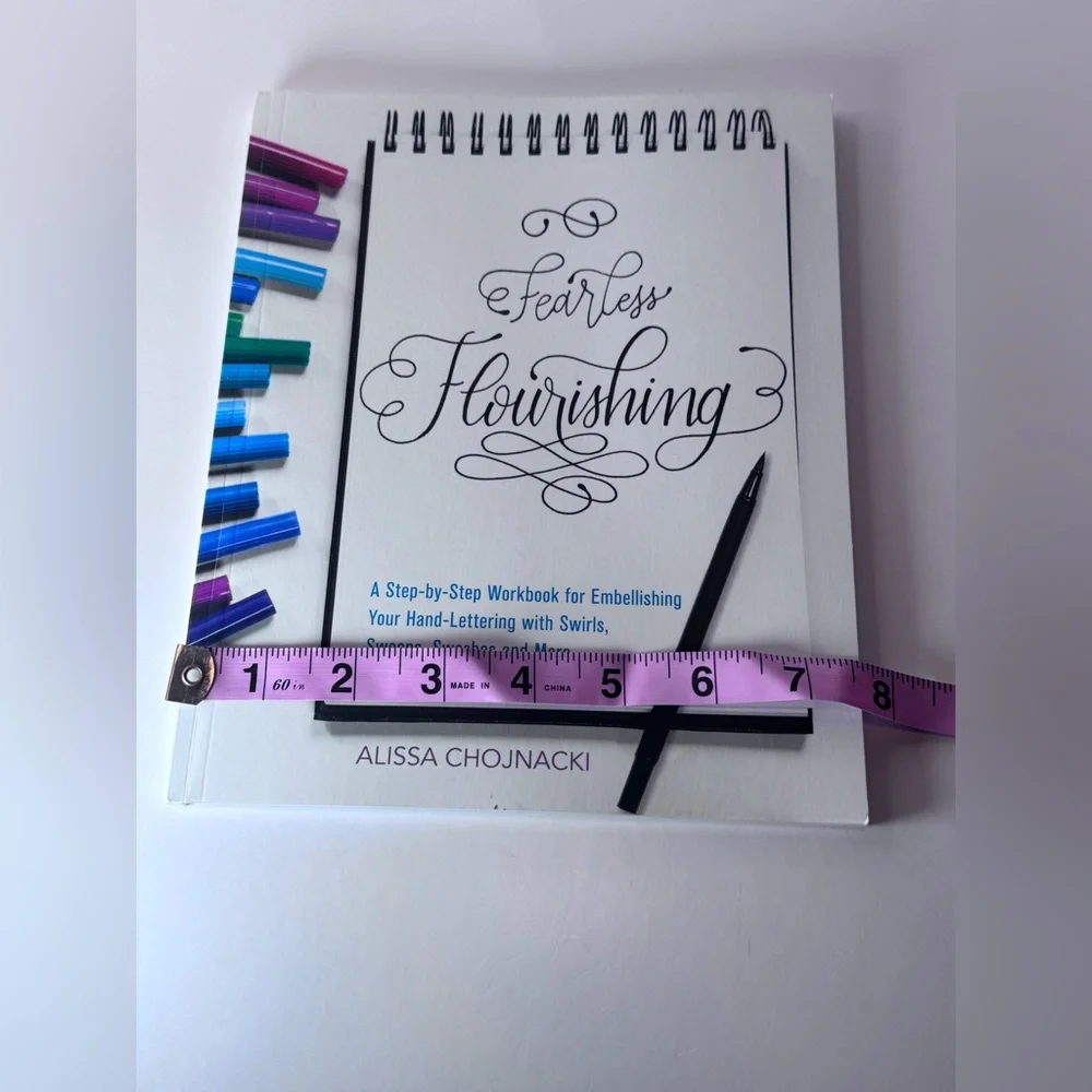 Fearless Flourishing: Workbook for Hand Lettering - Picture 8 of 9